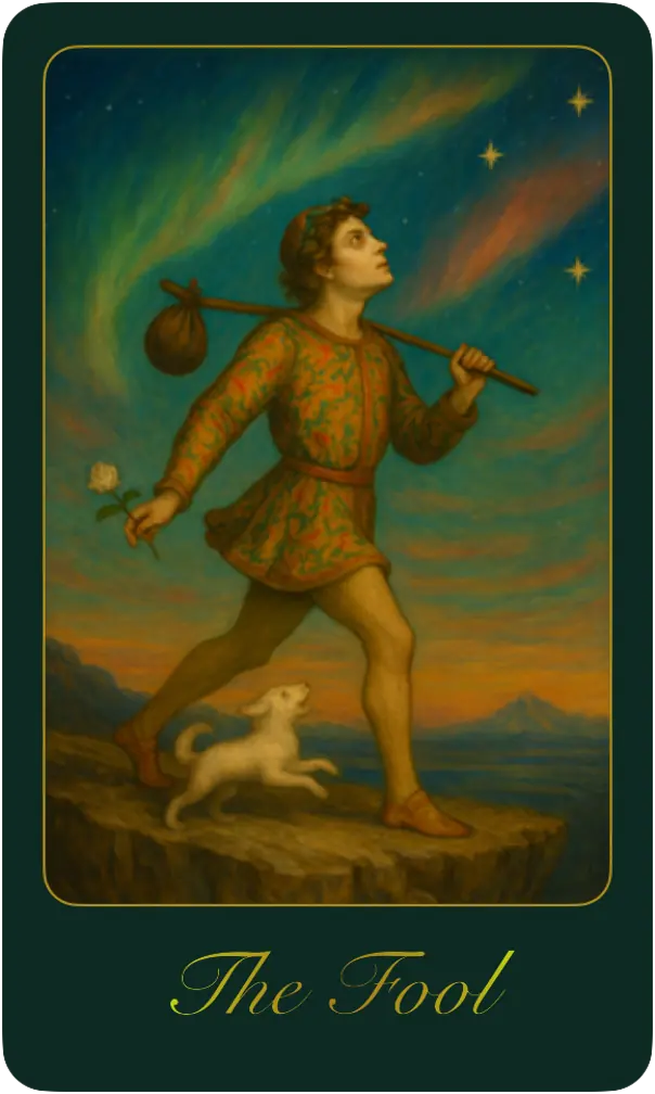 The Fool tarot card meaning and psychological guide - Gigis Tarot