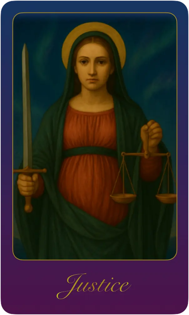 Justice tarot card meaning and psychological guide - Gigis Tarot