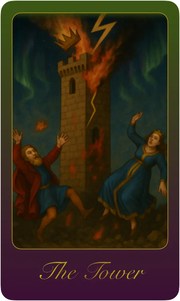 The Tower tarot card meaning and psychological guide - Gigis Tarot