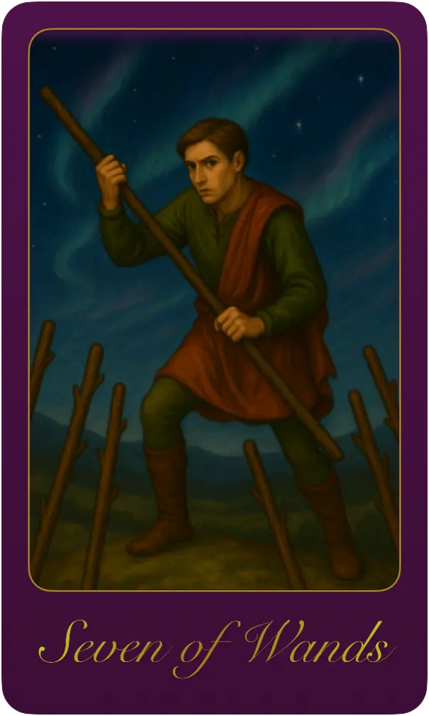 Seven of Wands