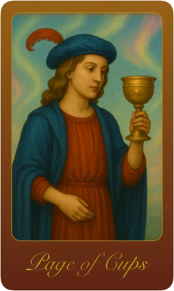 Page of Cups