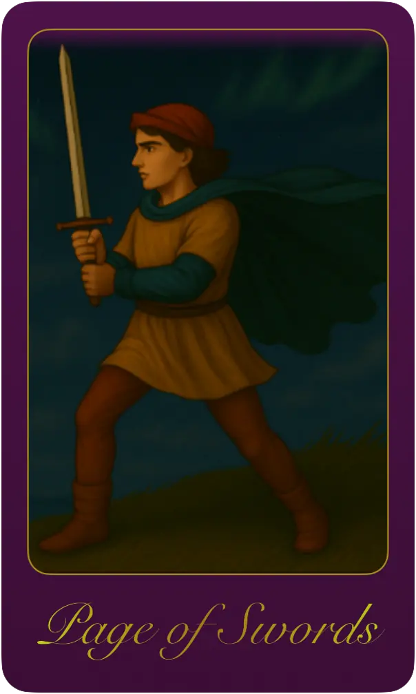 Page of Swords