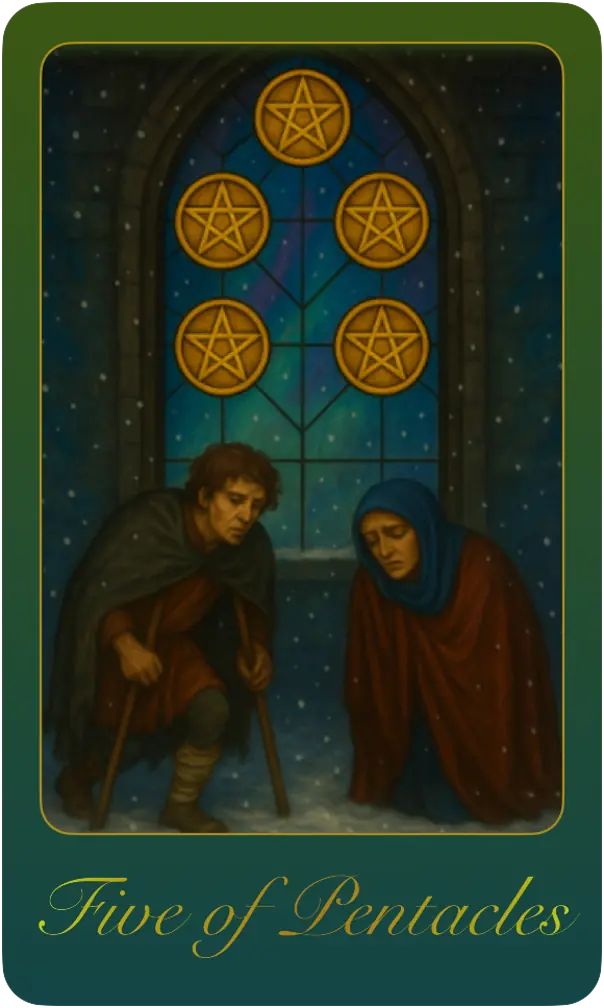 Five of Pentacles